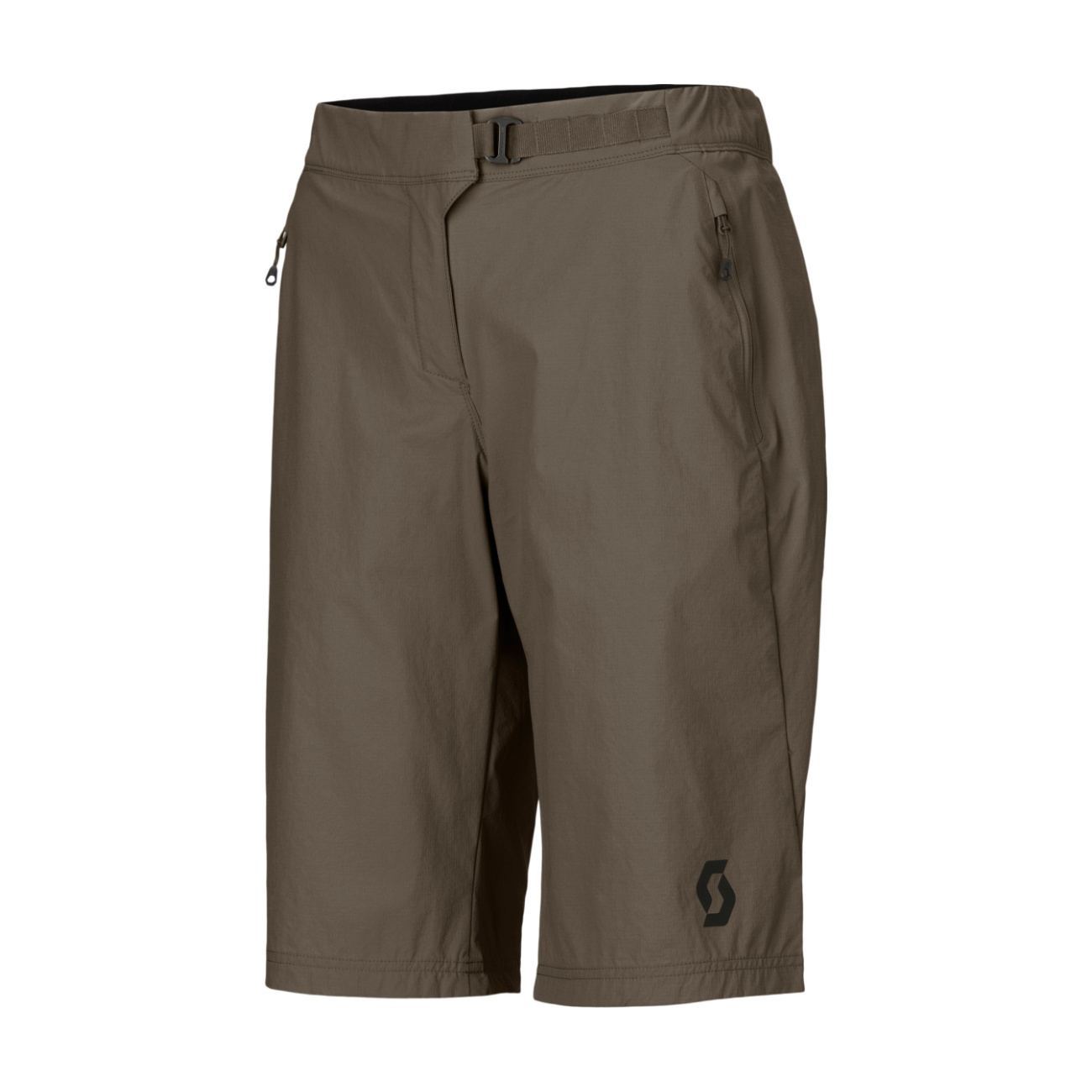 SCOTT Cyklistické nohavice krátke bez trakov - TRAIL VERTIC W/PAD W - zelená XS