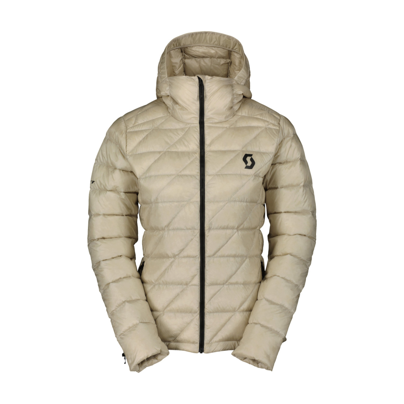 SCOTT Cyklistická zateplená bunda - INSULOFT LIGHT DOWN W - biela L