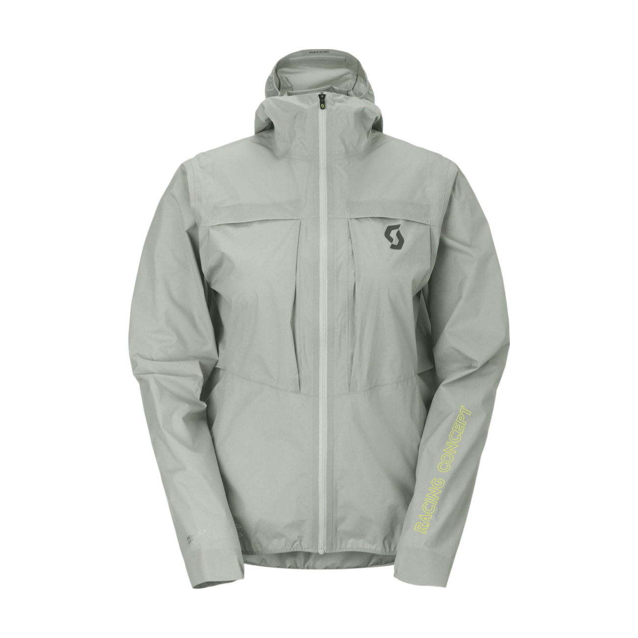 SCOTT Cyklistická vetruodolná bunda - ENDURANCE SL WP W - šedá L