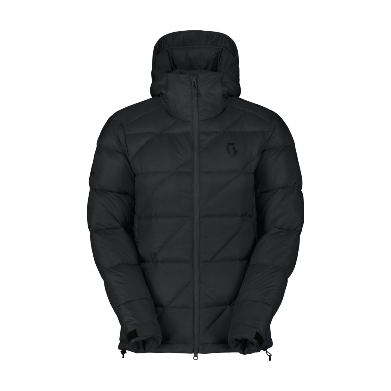 SCOTT Cyklistická zateplená bunda - INSULOFT WARM DOWN W - čierna XS