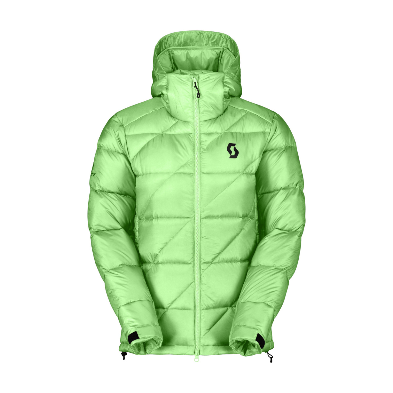 SCOTT Cyklistická zateplená bunda - INSULOFT WARM DOWN W - zelená XS