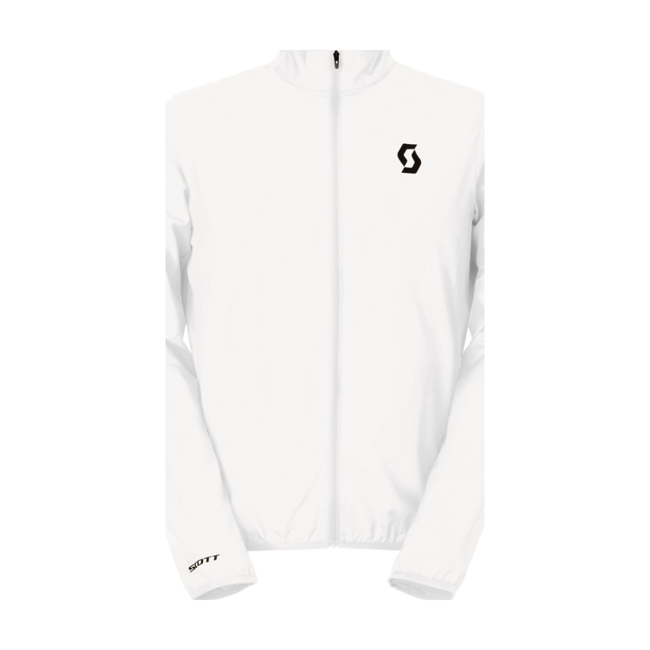 SCOTT Cyklistická vetruodolná bunda - ENDURANCE WB - biela L