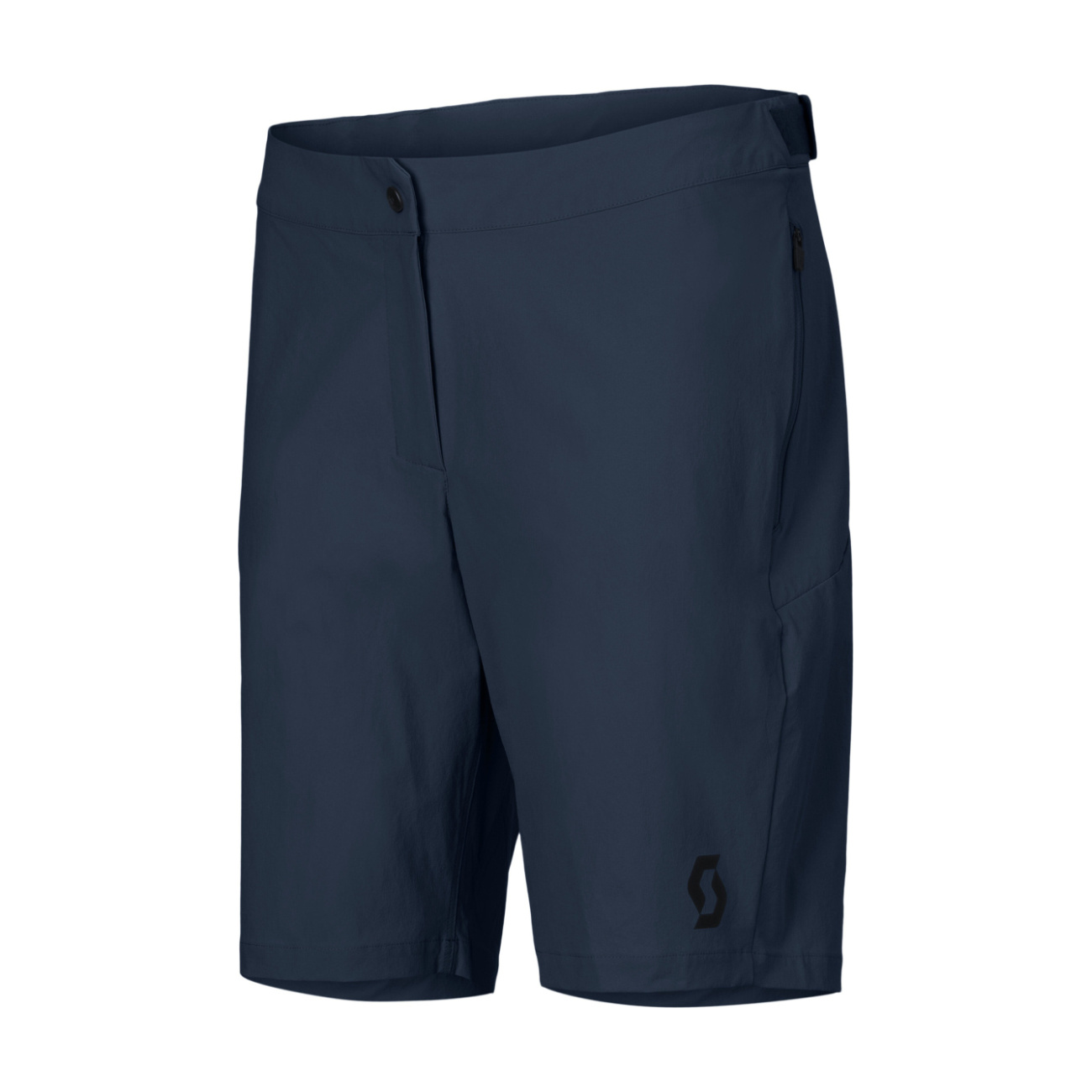 SCOTT Cyklistické nohavice krátke bez trakov - VERTIC LT W/PAD W - modrá XL