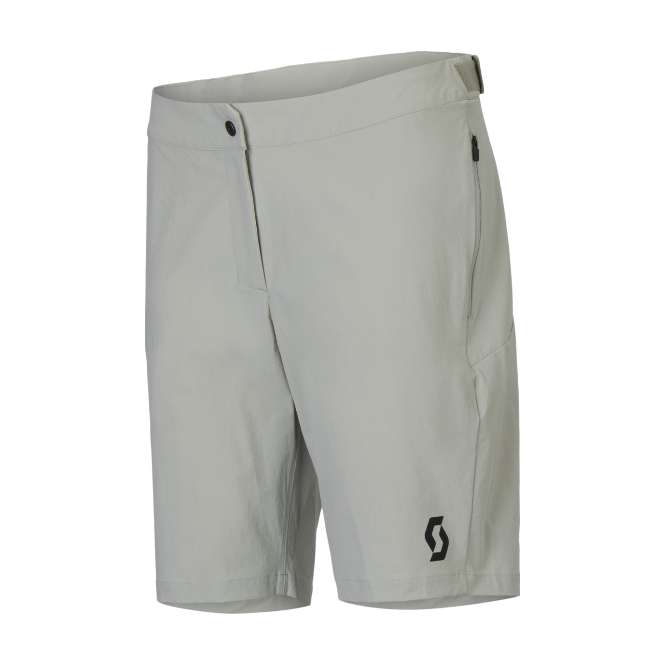 SCOTT Cyklistické nohavice krátke bez trakov - VERTIC LT W/PAD W - šedá M