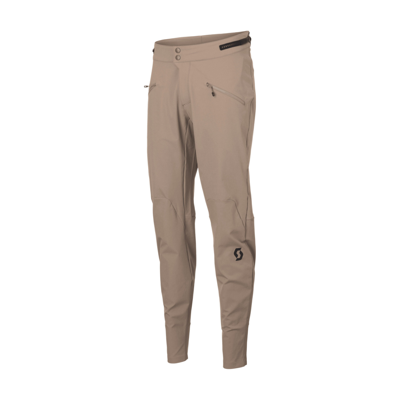 SCOTT Cyklistické nohavice dlhé bez trakov - VERTIC PRO - béžová M