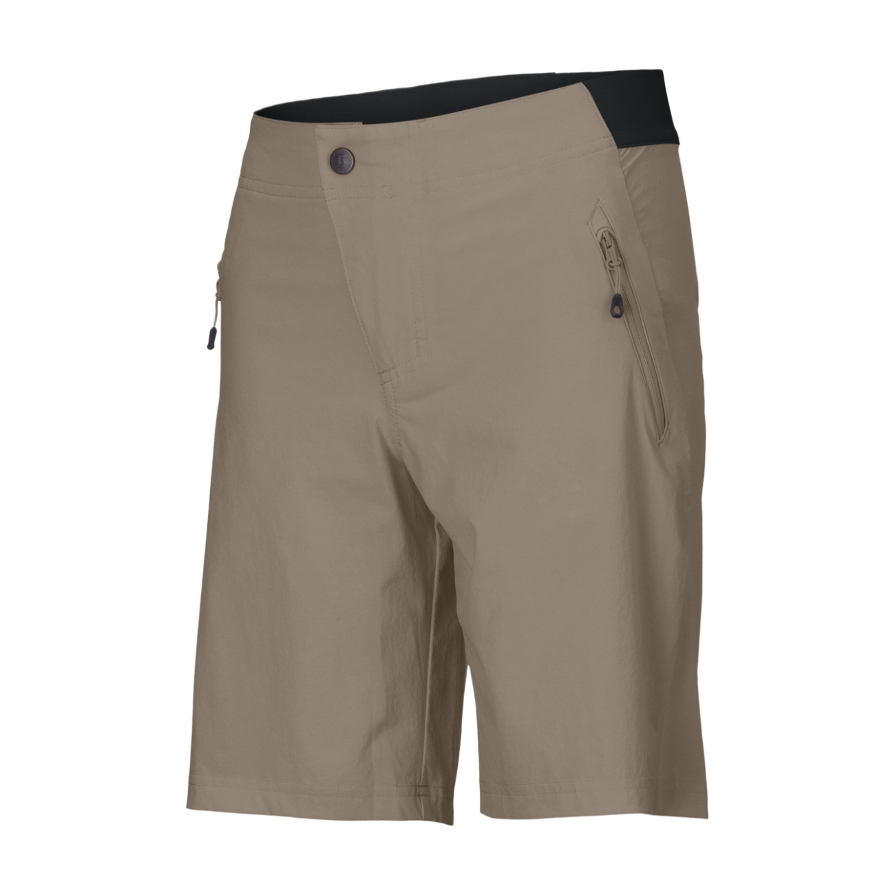 SCOTT Cyklistické nohavice krátke bez trakov - VERTIC JR - béžová 152 cm