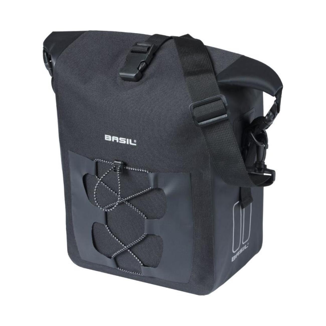 BASIL Cyklistická taška - NAVIGATOR WATERPROOF M - čierna