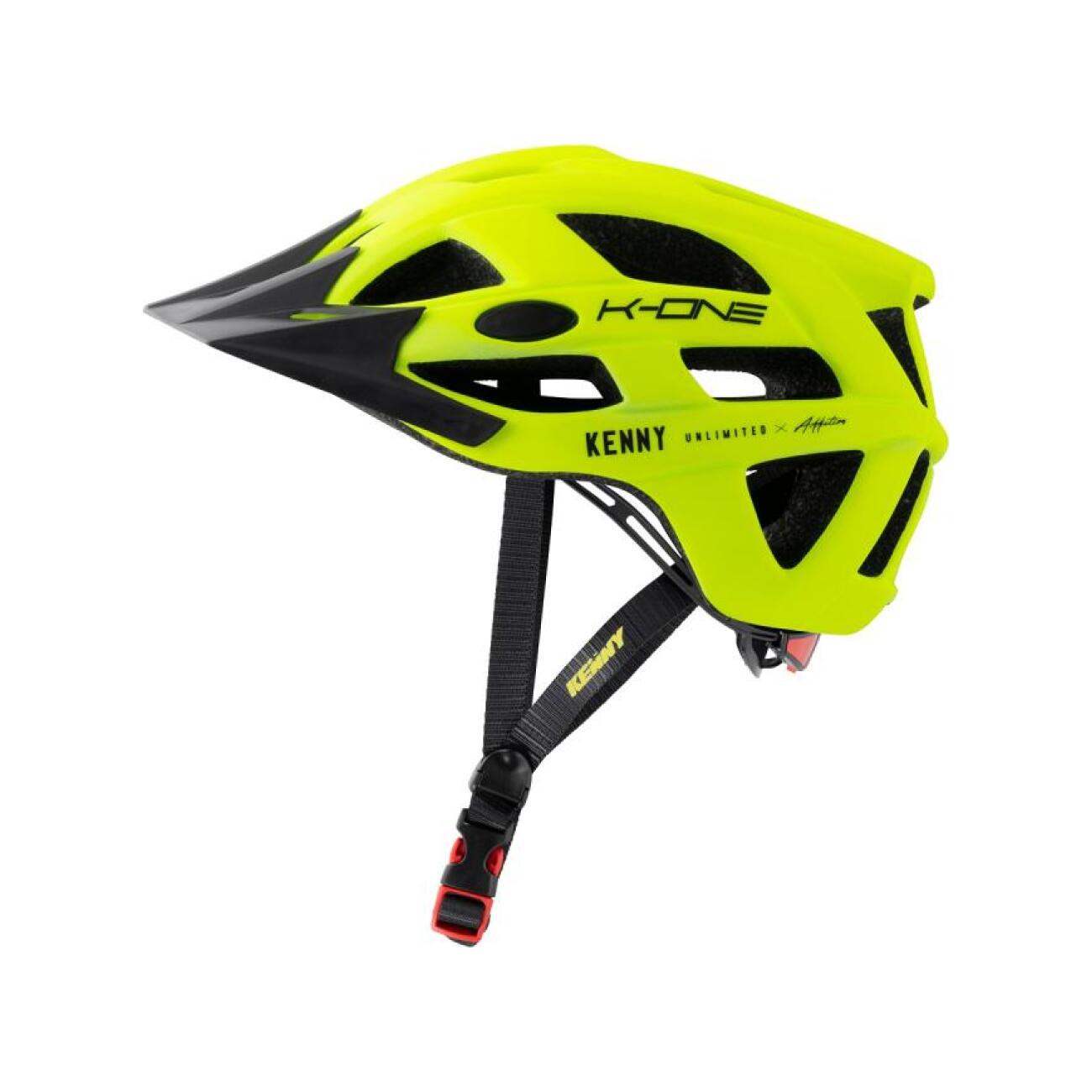 KENNY Cyklistická prilba - K-ONE - žltá (55-58 cm)