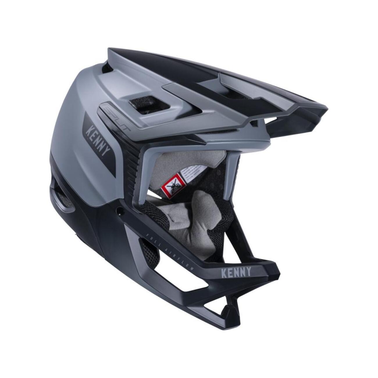 KENNY Cyklistická prilba - SPLIT - šedá