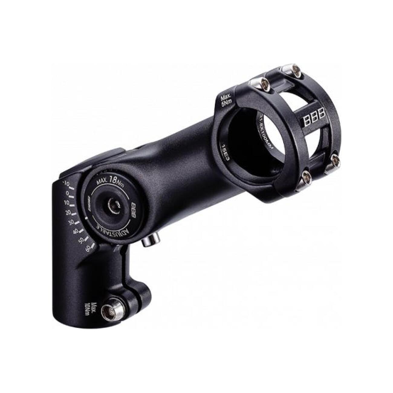 BBB predstavec - HIGHFIX OS -10°/+60° 31,8 100 - čierna
