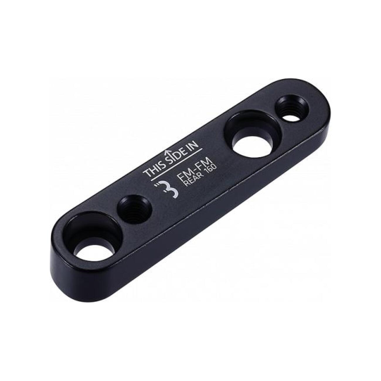 BBB adaptér na kotúč - POWERMOUNT 140/160 mm - čierna