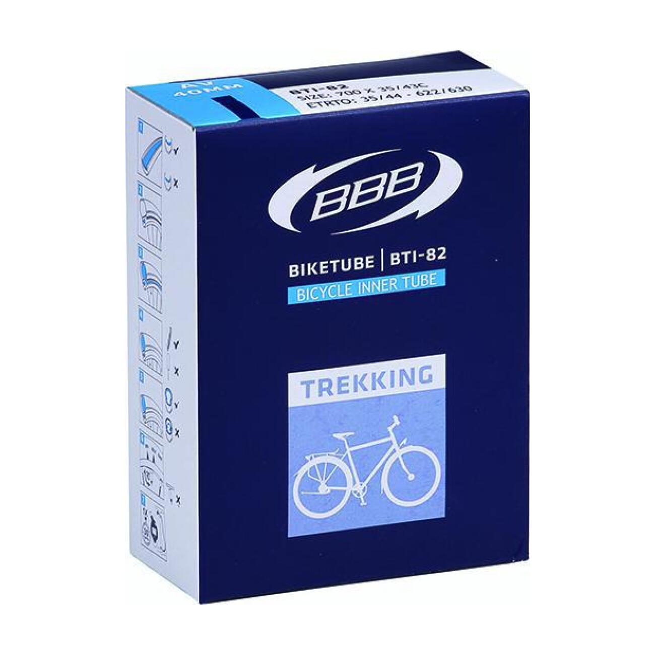 BBB duša - BIKETUBE TREKKING 622-30/43C AV40
