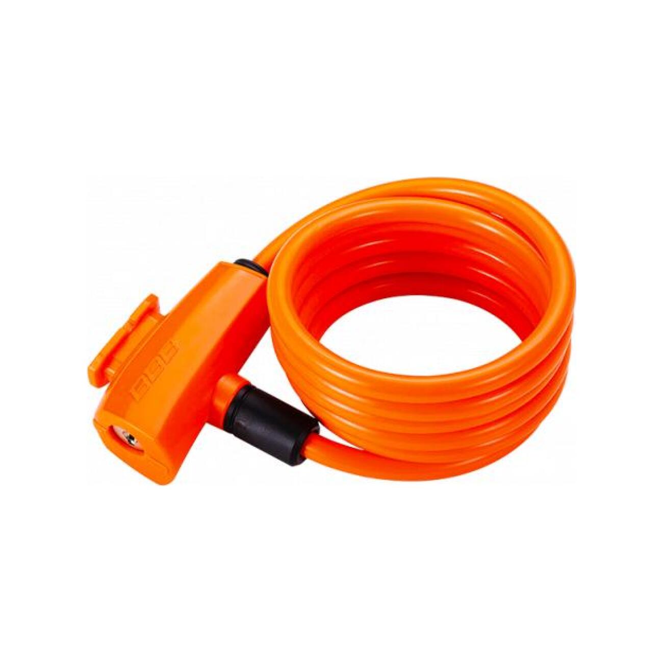 BBB zámok na bicykel - BBL-61 QUICKSAFE - oranžová