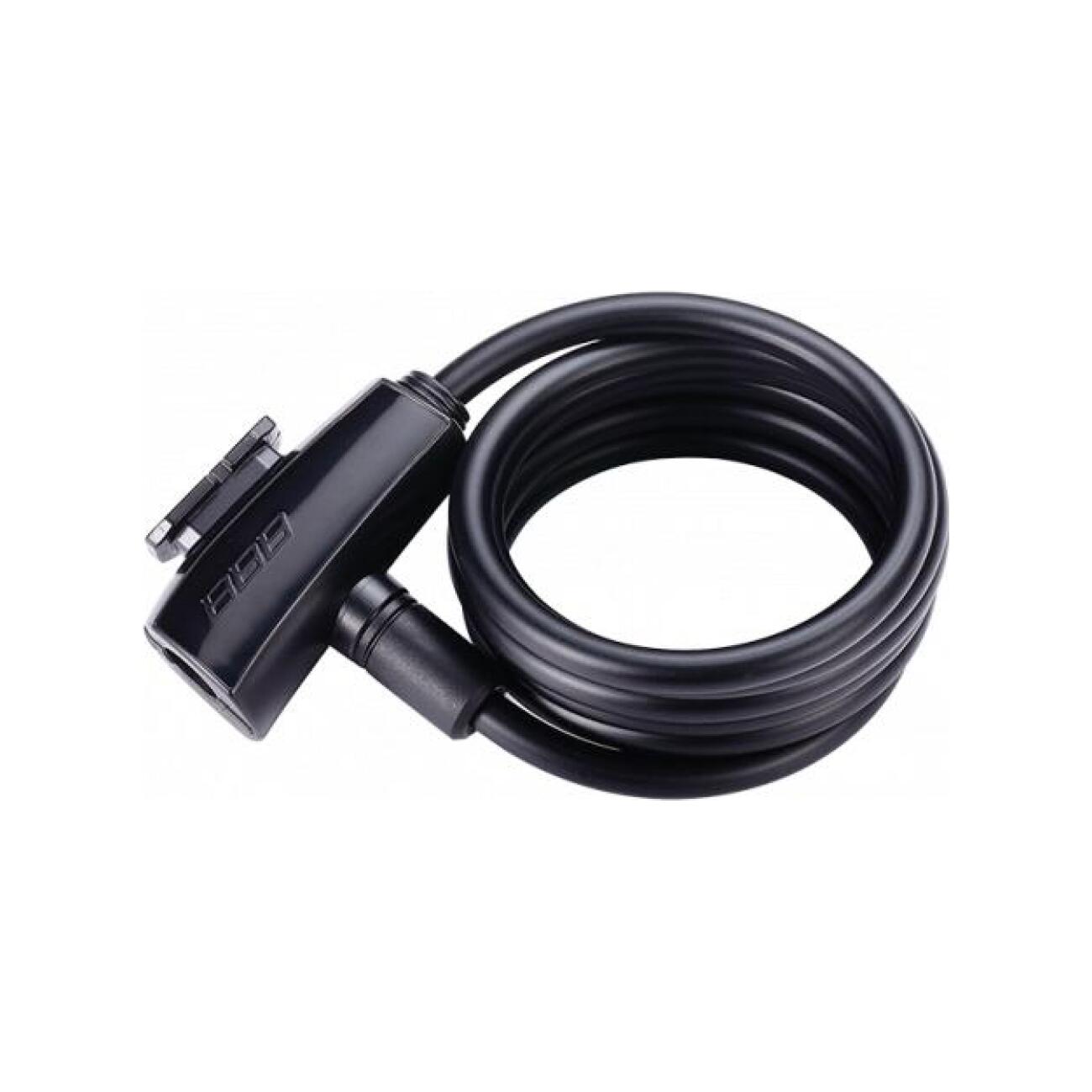 BBB zámok na bicykel - BBL-61 QUICKSAFE - čierna