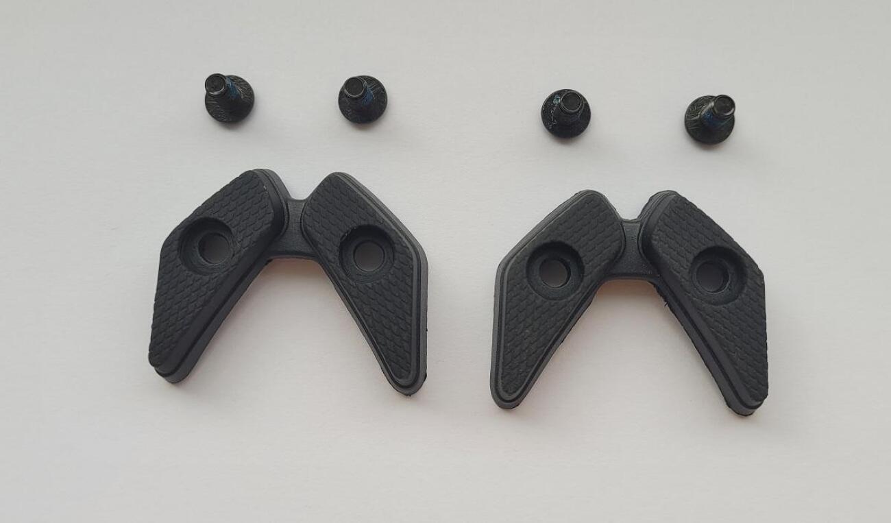 DMT náhradný opätok - HEEL PIECE - čierna