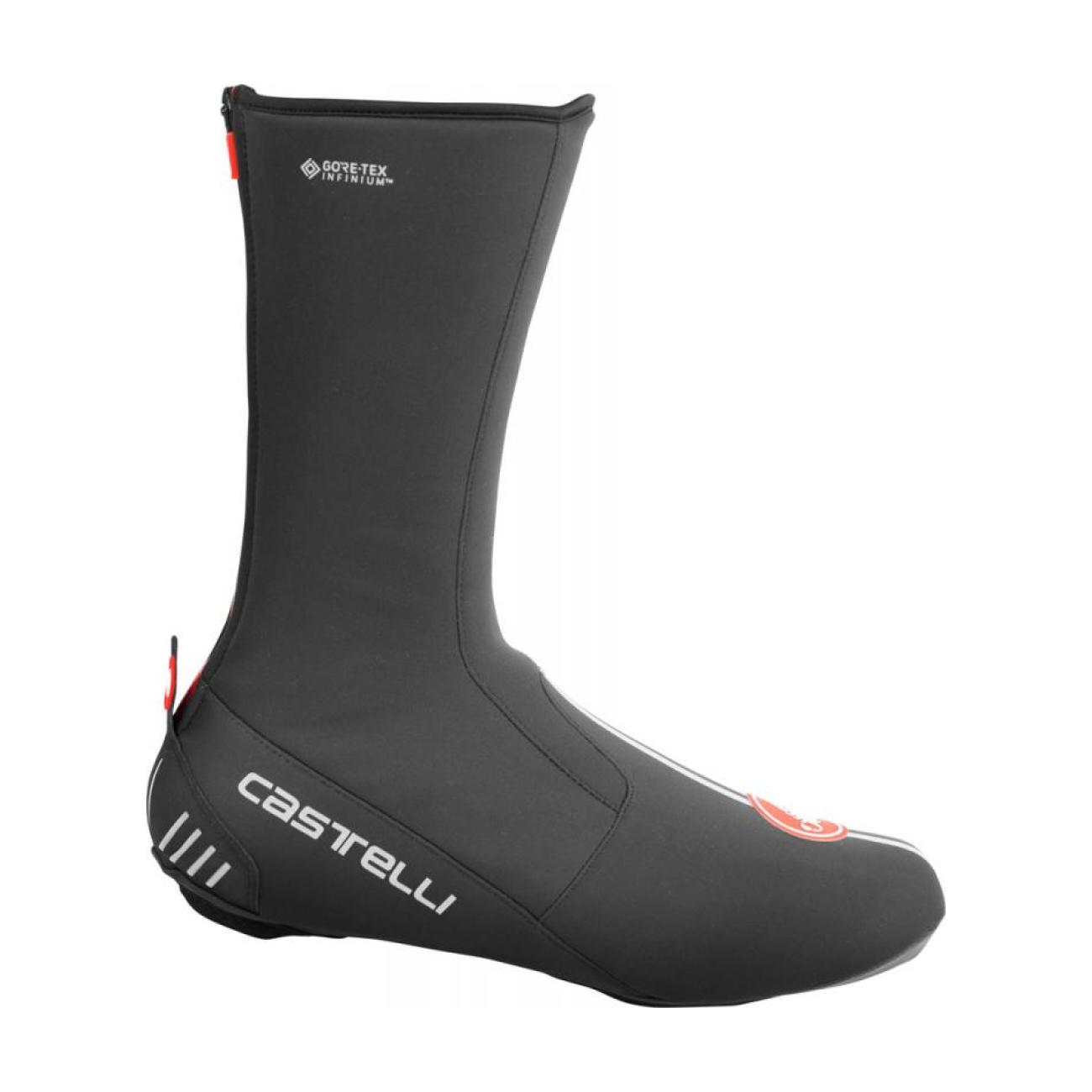 CASTELLI Cyklistické návleky na tretry - ESTREMO - čierna M