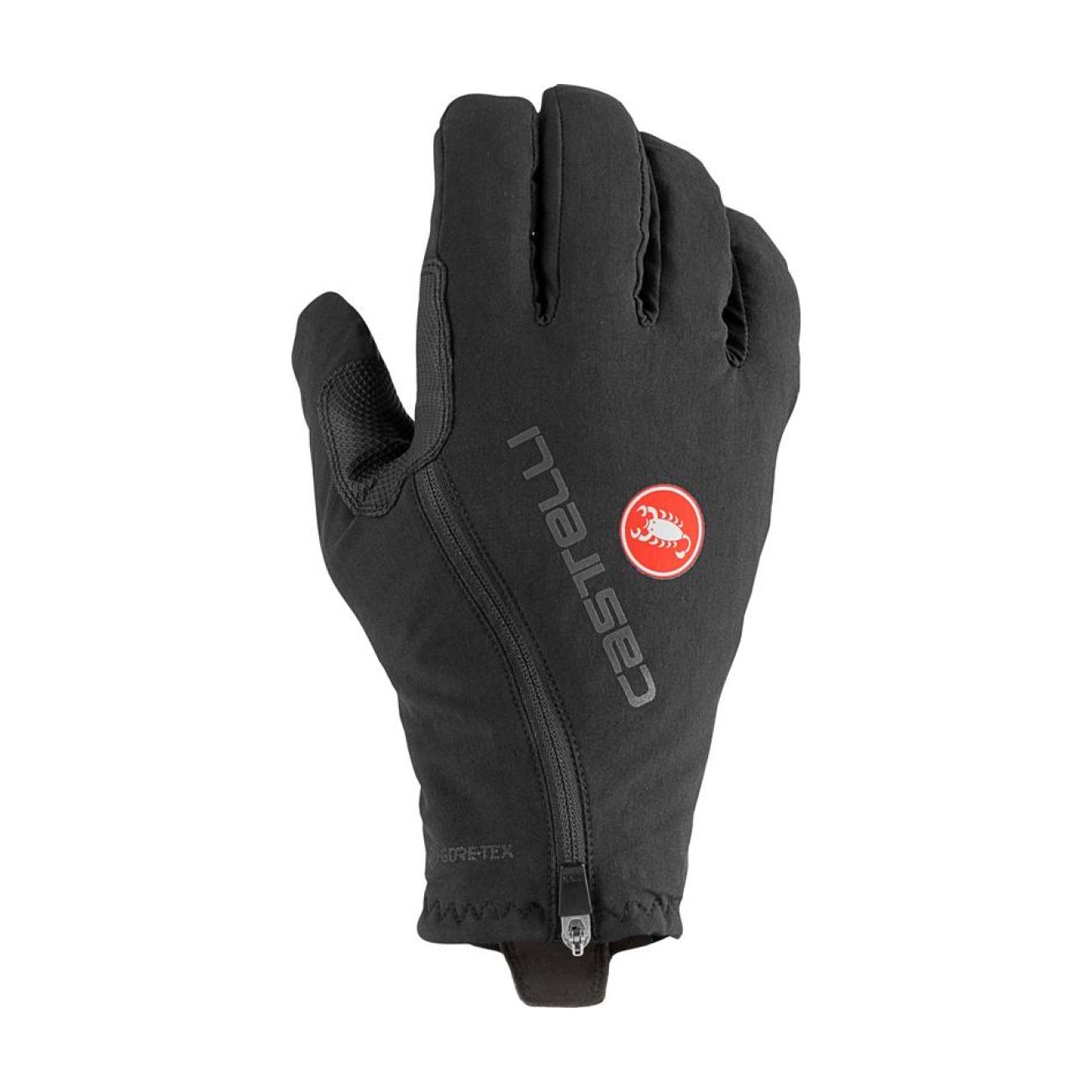 
                CASTELLI Cyklistické rukavice dlhoprsté - ESPRESSO GT - čierna
            