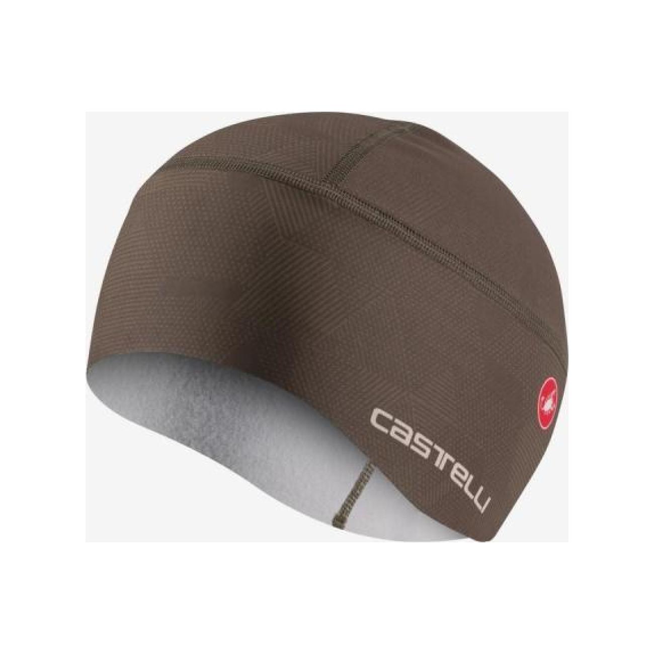 E-shop CASTELLI Cyklistická čiapka - PRO THERMAL W - hnedá