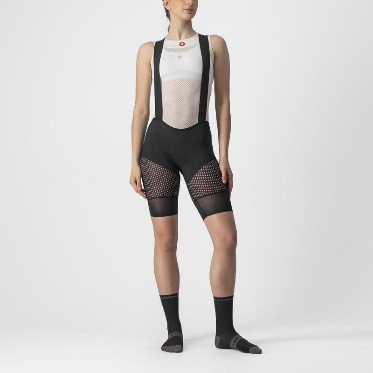 CASTELLI Cyklistické spodky - UNLIMITED DT W LINER - čierna M