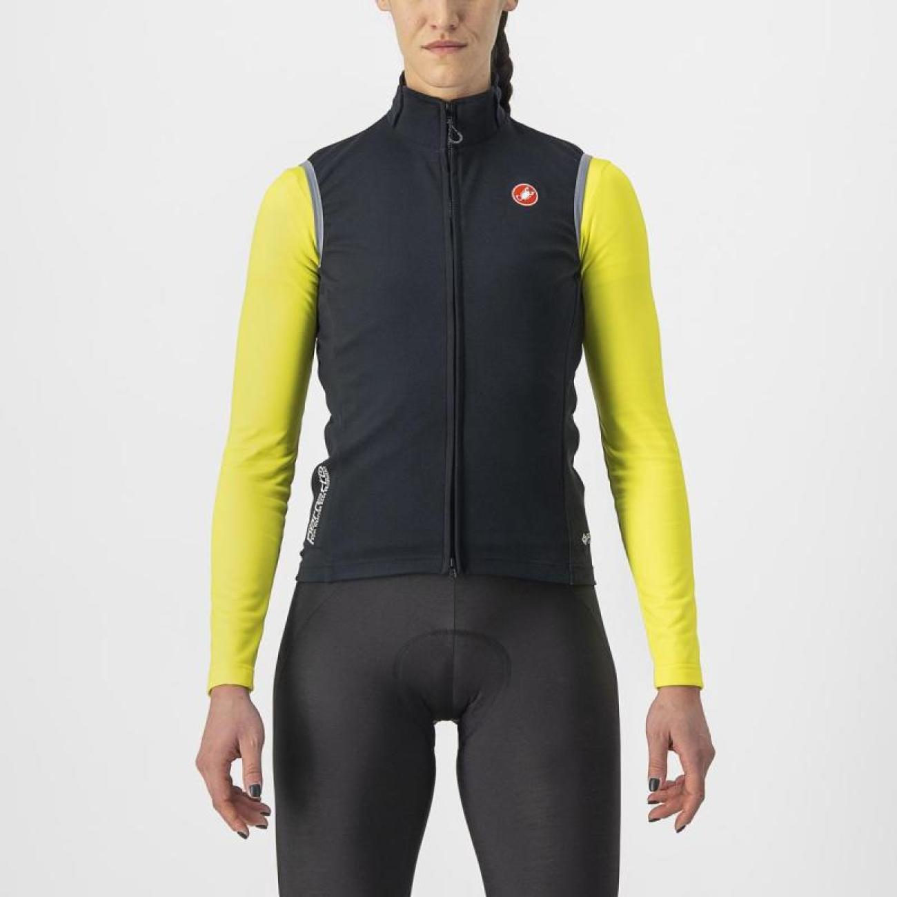 CASTELLI Cyklistická vesta - PERFETTO ROS 2 W - čierna L