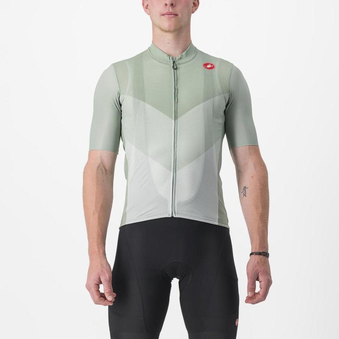 
                CASTELLI Cyklistický dres s krátkym rukávom - ENDURANCE PRO 2 - zelená
            