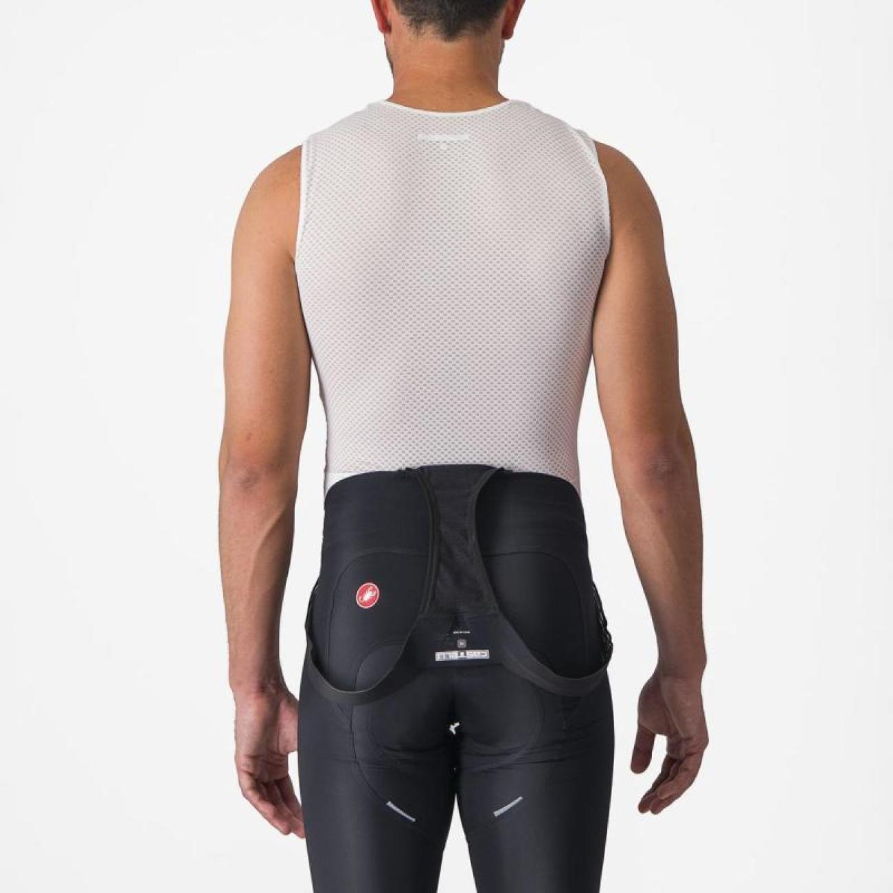 
                CASTELLI Cyklistické tričko bez rukávov - PRO MESH 2.0 - biela M
            