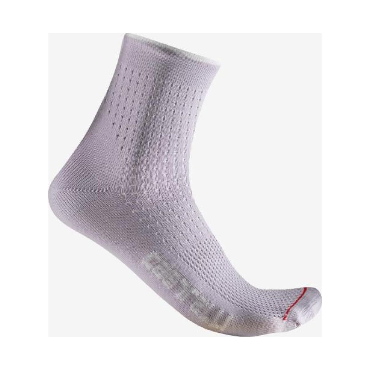 
                CASTELLI Cyklistické ponožky klasické - PREMIO - fialová 36-39
            