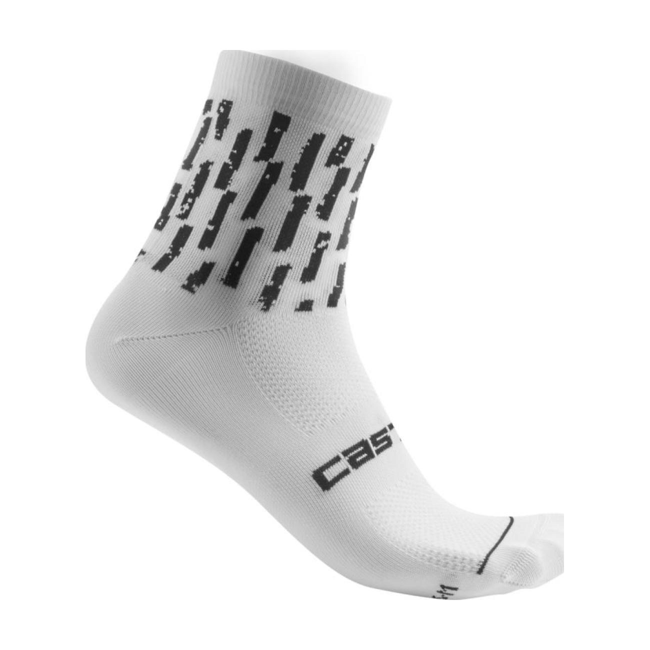E-shop CASTELLI Cyklistické ponožky klasické - AERO PRO W - biela L-XL