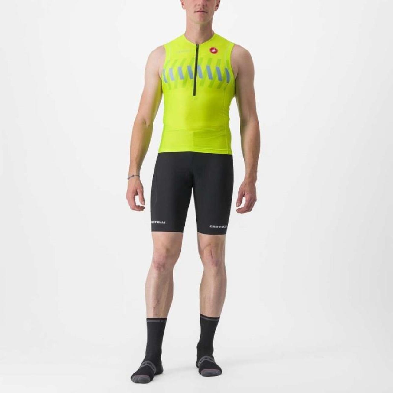 
                CASTELLI Cyklistické nohavice krátke bez trakov - RIDE - RUN SHORT - čierna
            