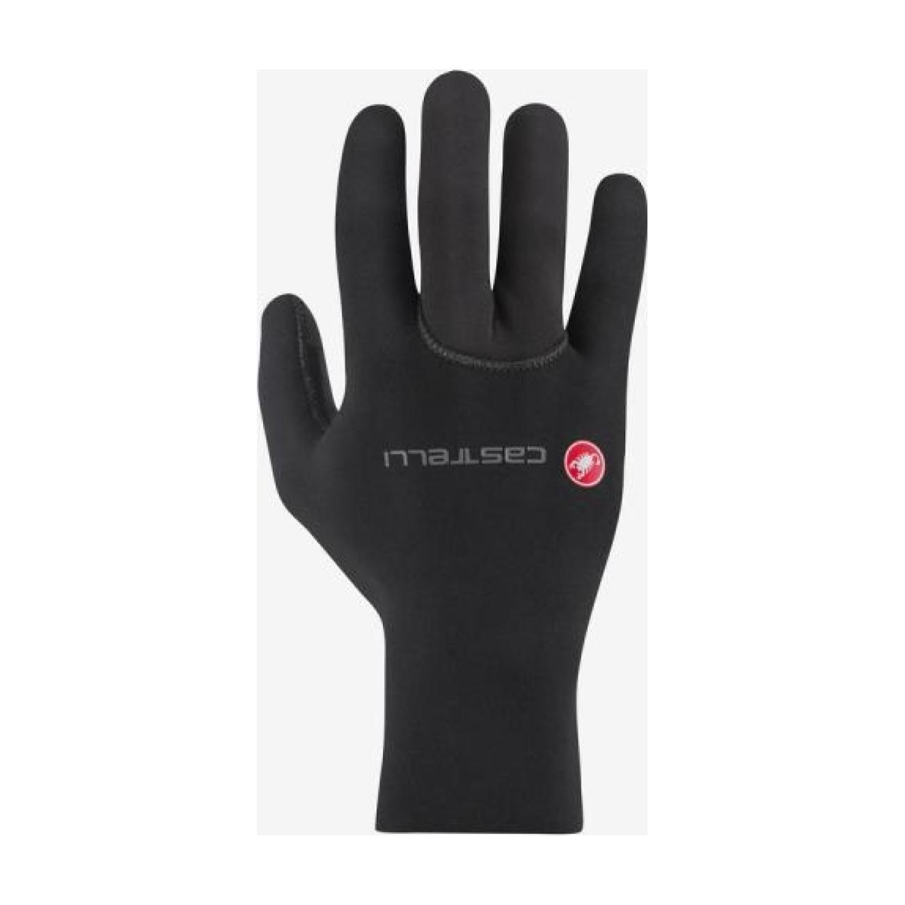 
                CASTELLI Cyklistické rukavice dlhoprsté - DILUVIO ONE - čierna XL
            