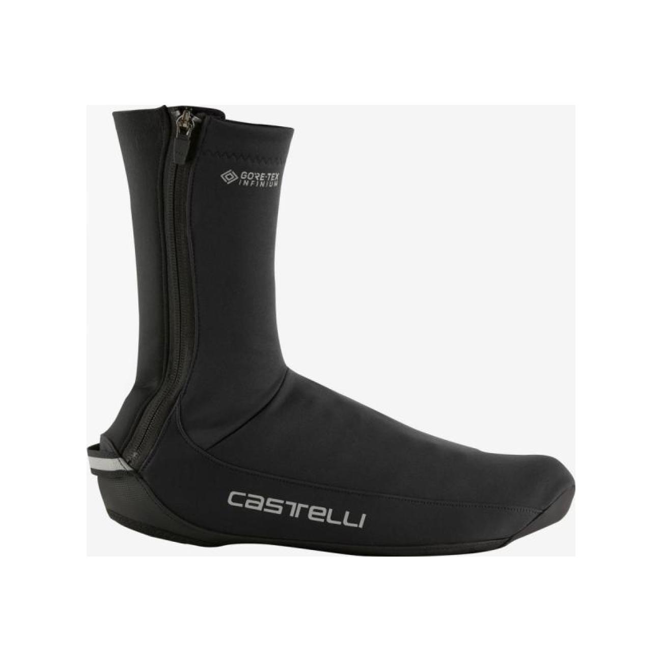 CASTELLI Cyklistické návleky na tretry - ESPRESSO - čierna M