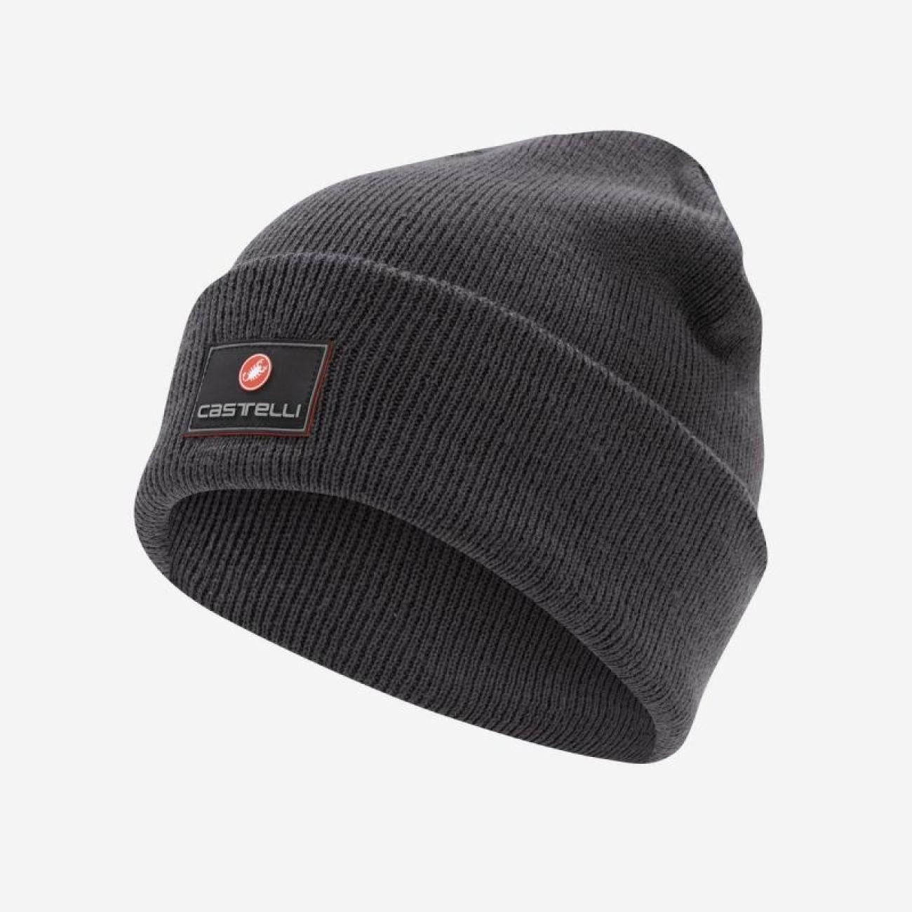 E-shop CASTELLI Cyklistická čiapka - PODIOFORMA BEANIE - šedá