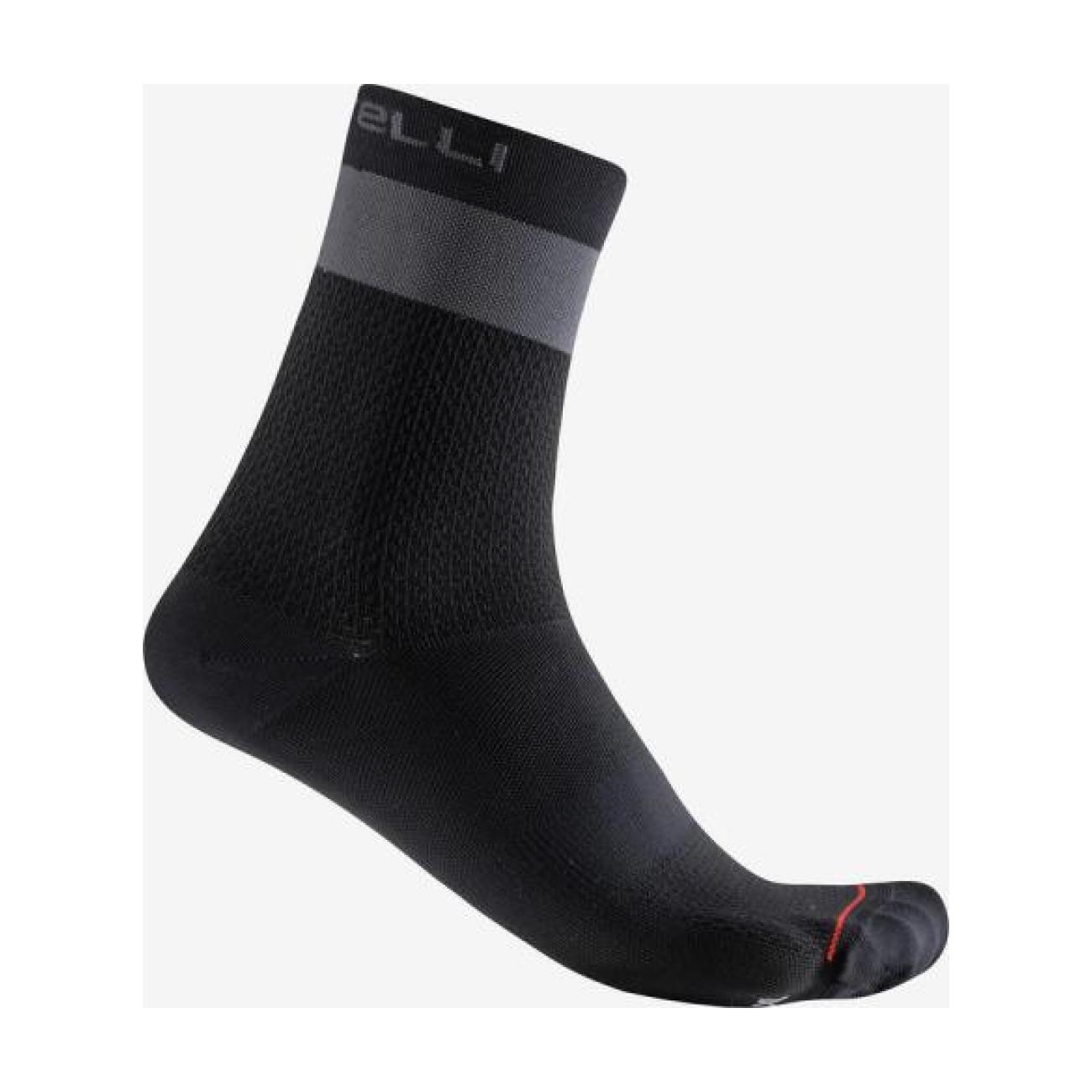 
                CASTELLI Cyklistické ponožky klasické - PROLOGO LITE 15 - čierna S-M
            