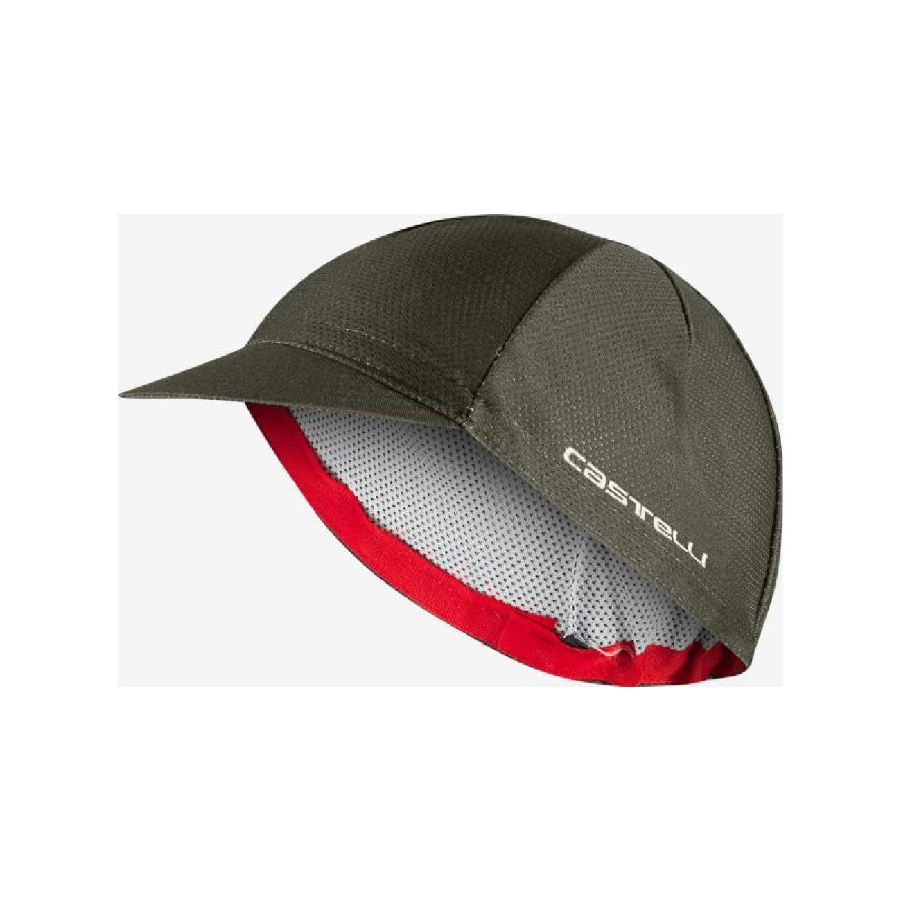 CASTELLI Cyklistická čiapka - ROSSO CORSA 2 - zelená