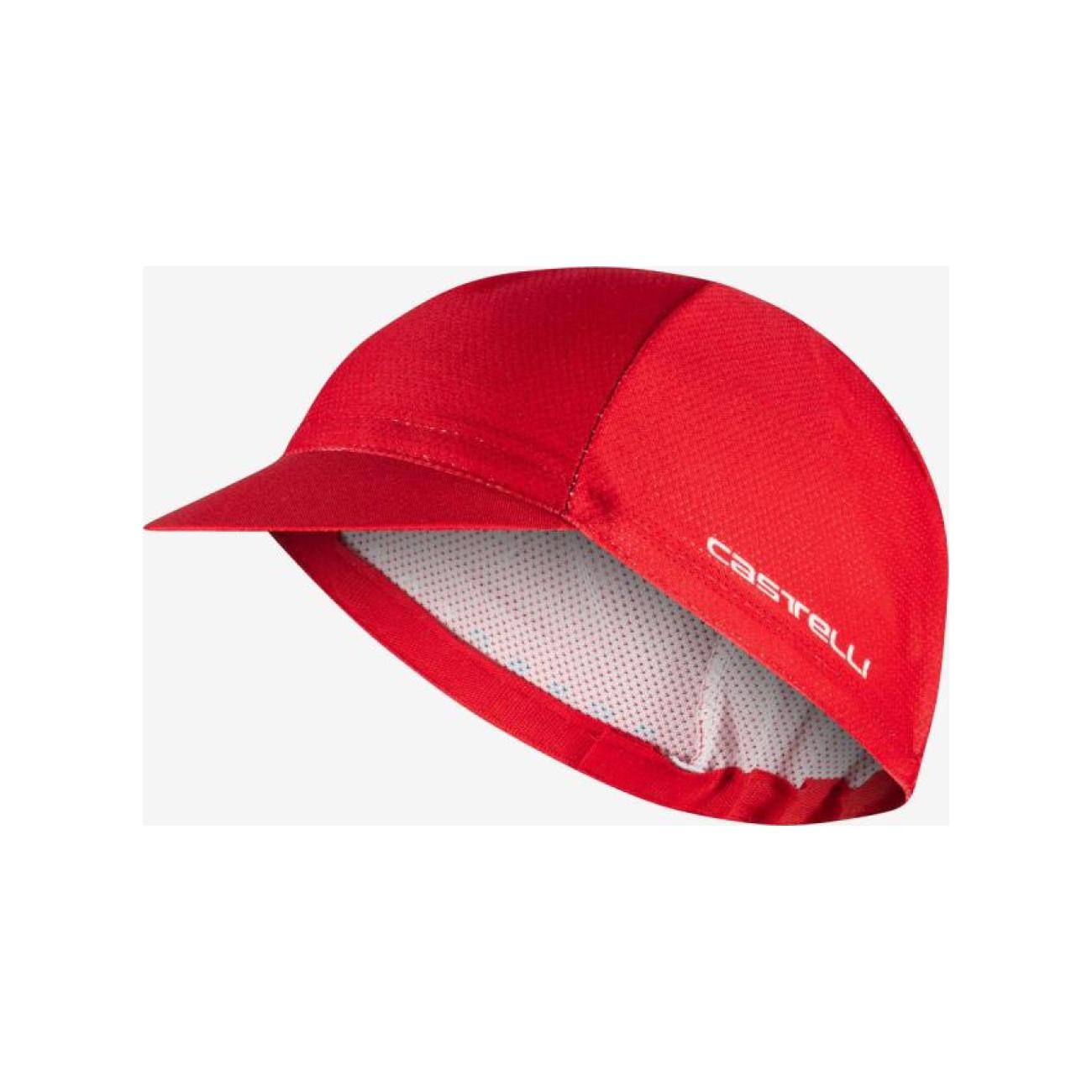 CASTELLI Cyklistická čiapka - ROSSO CORSA 2 - červená