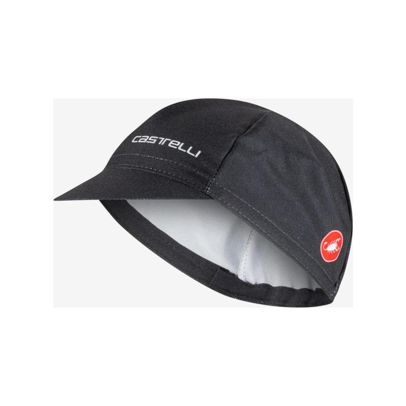 E-shop CASTELLI Cyklistická čiapka - VELOCISSIMA - čierna