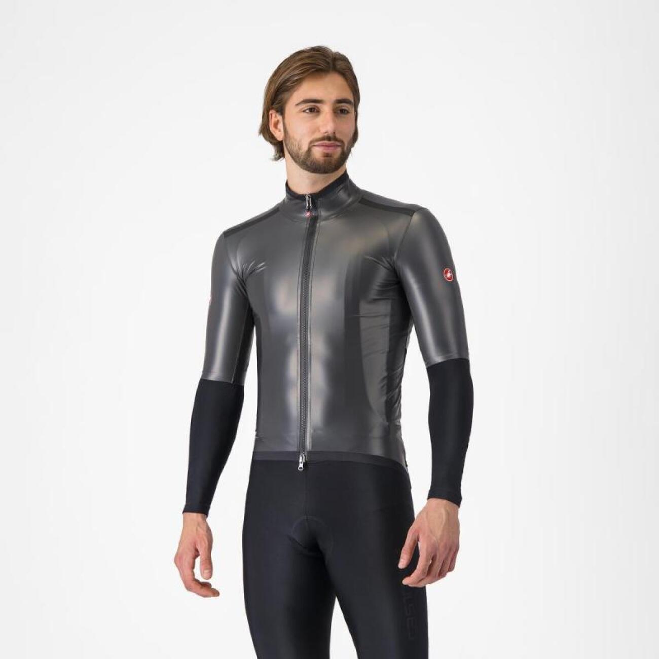 CASTELLI vodeodolná bunda - GABRA R SS - čierna 2XL