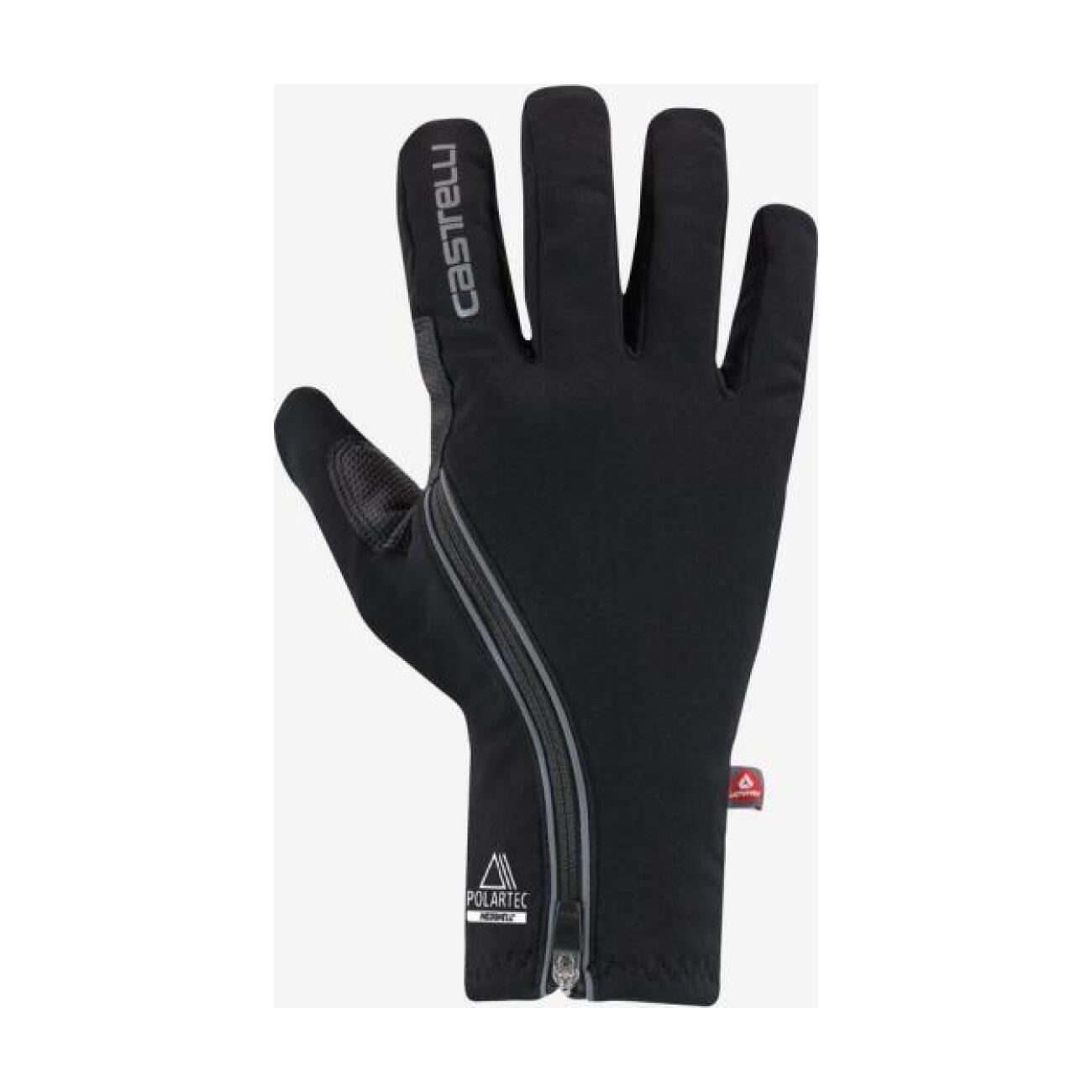 CASTELLI Cyklistické rukavice dlhoprsté - ESPRESSO 2 - čierna