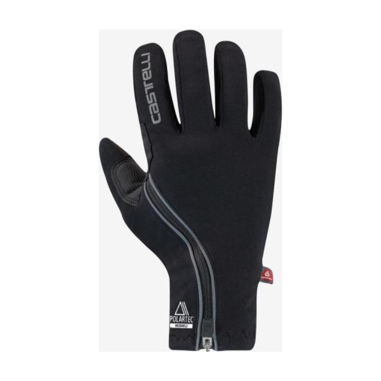 CASTELLI Cyklistické rukavice dlhoprsté - ESPRESSO 2 - čierna XS