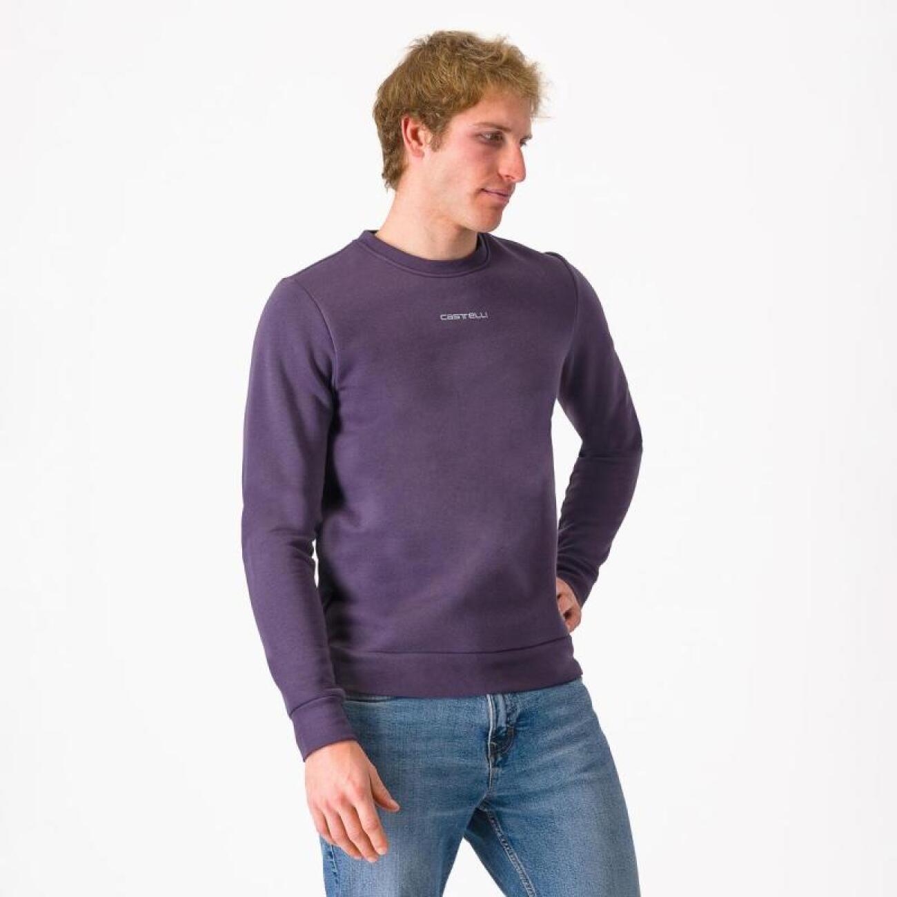 CASTELLI pulóver - CLASSICO - fialová M