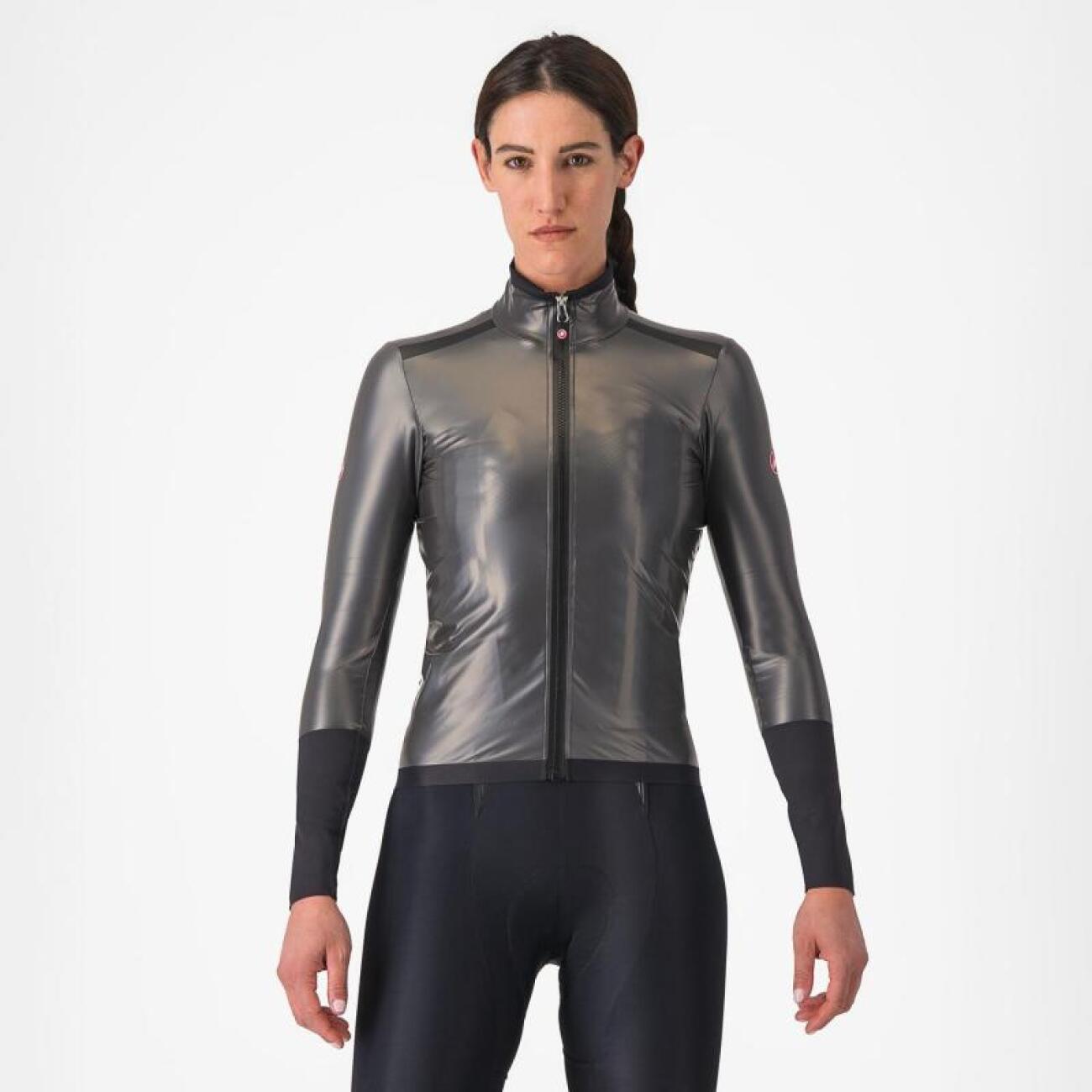 CASTELLI vodeodolná bunda - GABRA R W - čierna XS