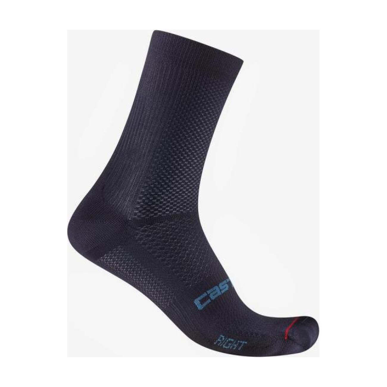 CASTELLI Cyklistické ponožky klasické - ESPRESSO 2 W 12 - modrá