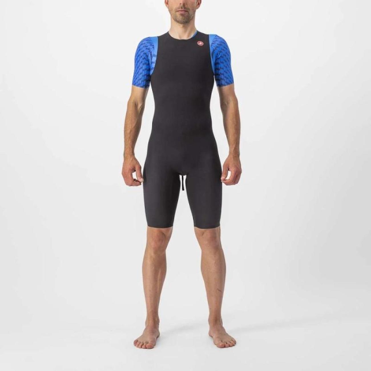 E-shop CASTELLI Cyklistická kombinéza - ELITE SWIM SKIN - čierna