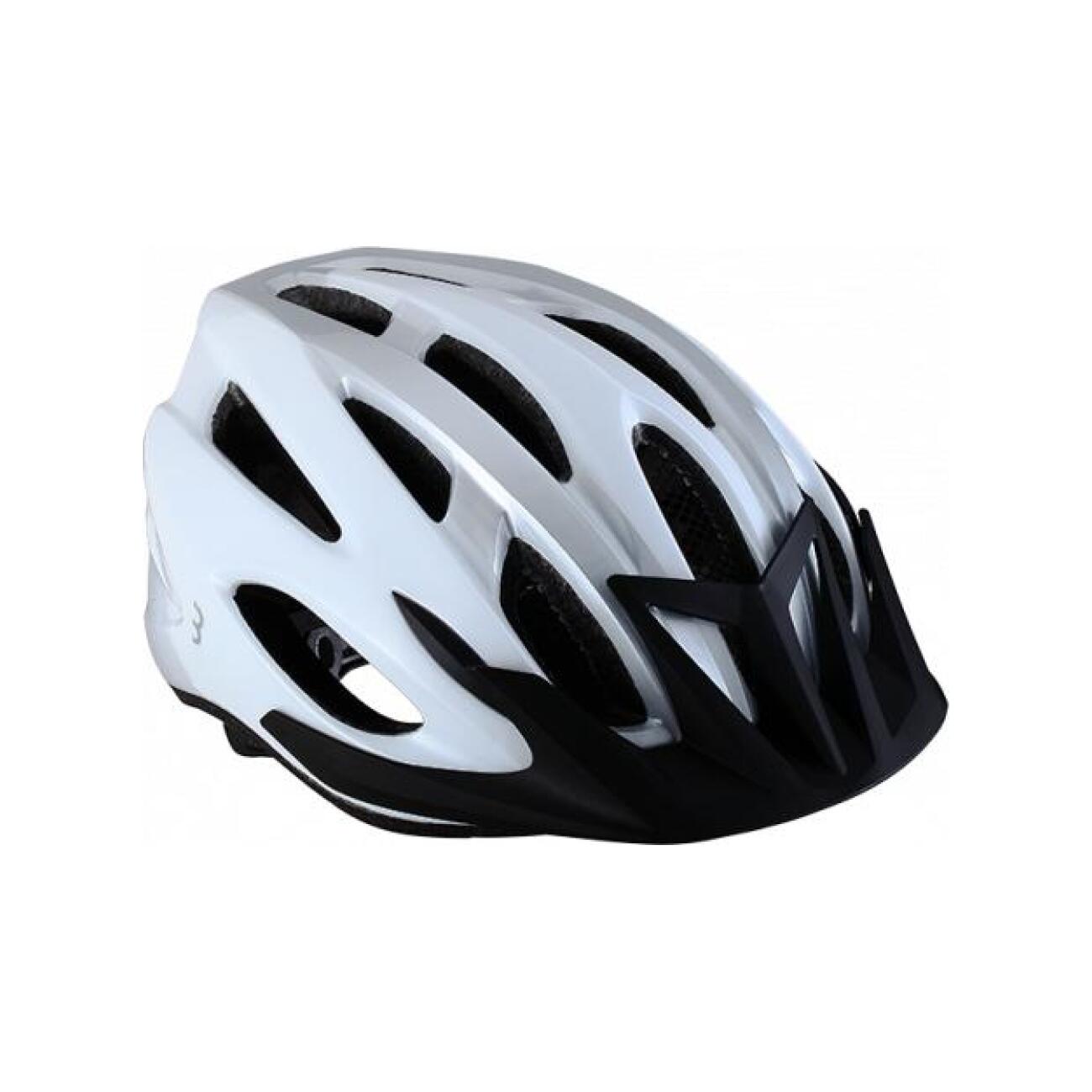 BBB Cyklistická prilba - CONDOR - biela/strieborná (58–61 cm)