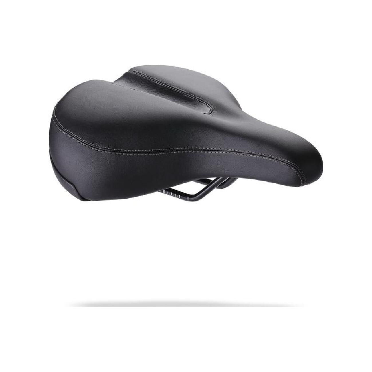 BBB sedlo - SOFTSHAPE UPRIGHT 225MM - čierna