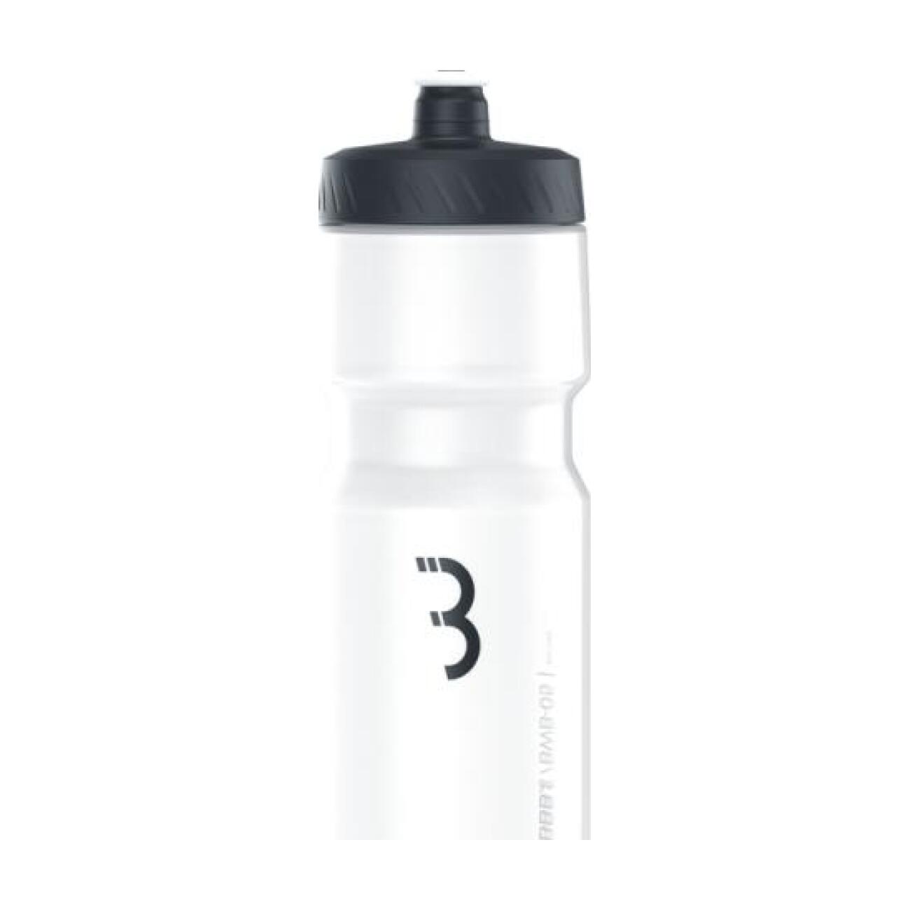 BBB Cyklistická fľaša na vodu - COMPTANK XL 3.0 750 ML - čierna/transparentná