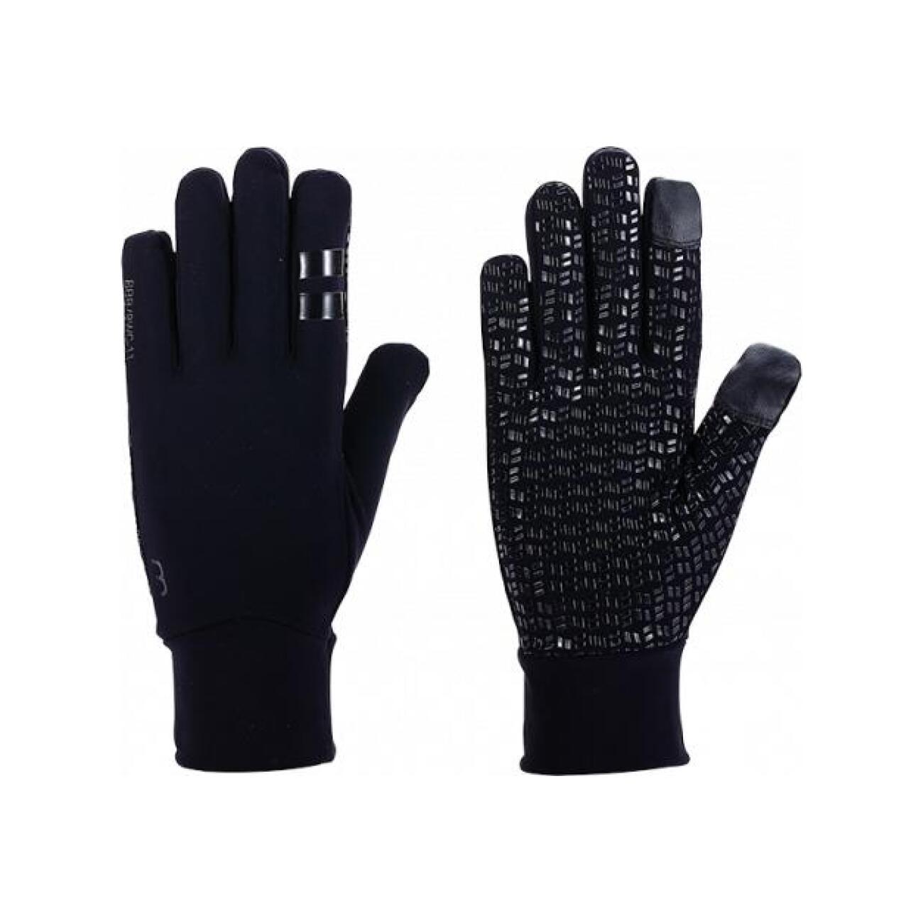 BBB Cyklistické rukavice dlhoprsté - RACESHIELD - čierna XL