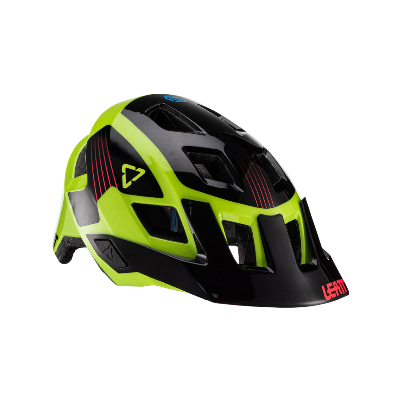 LEATT Cyklistická prilba - MTB ALL MOUNTAIN 1.0 - žltá/čierna (50 - 54 cm)