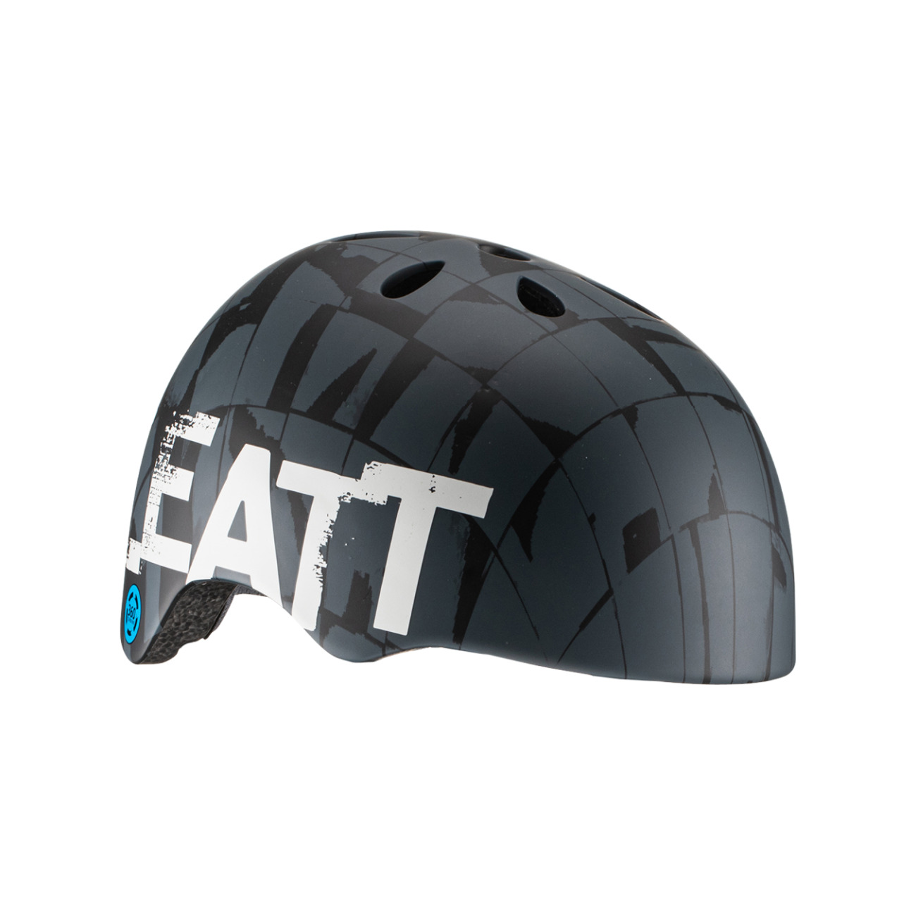 LEATT Cyklistická prilba - MTB URBAN 1.0 JUNIOR - čierna/biela (50 - 54 cm)