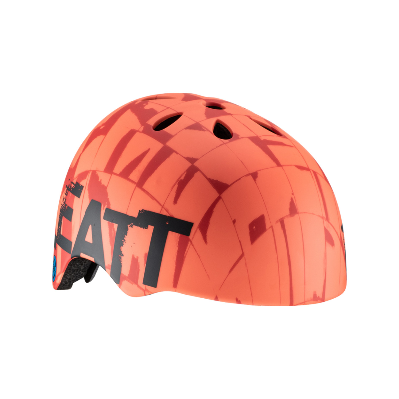 LEATT Cyklistická prilba - MTB URBAN 1.0 JUNIOR - červená/čierna (50 - 54 cm)